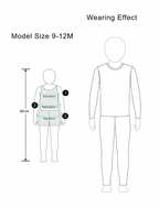 Pink Bear Zipper Baby Sleep Jumpsuit