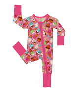 Baby Ice Cream Print Bamboo Romper
